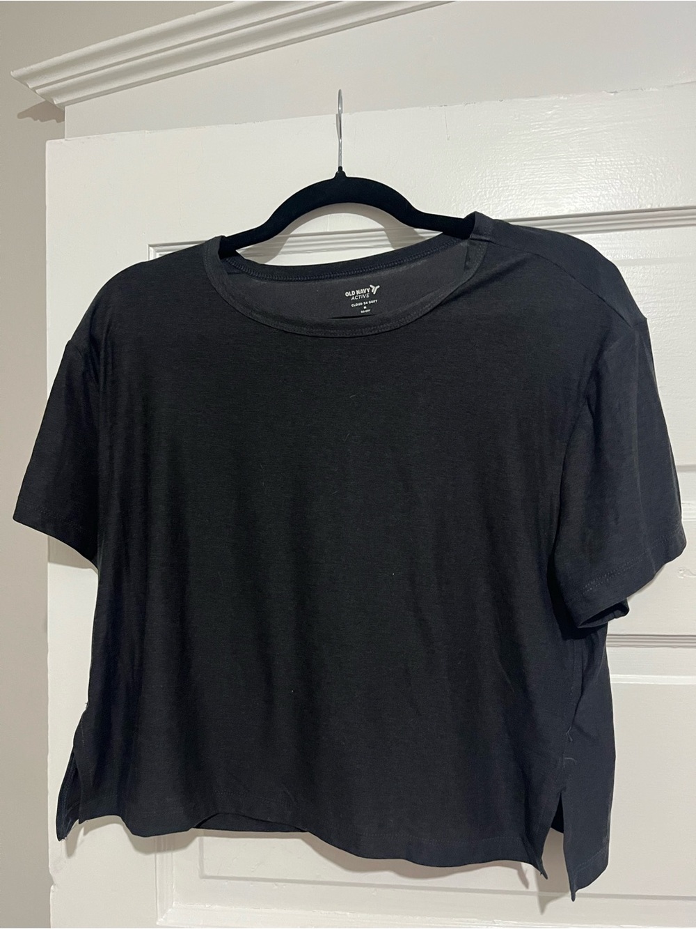 Baggy Cropped Workout Top